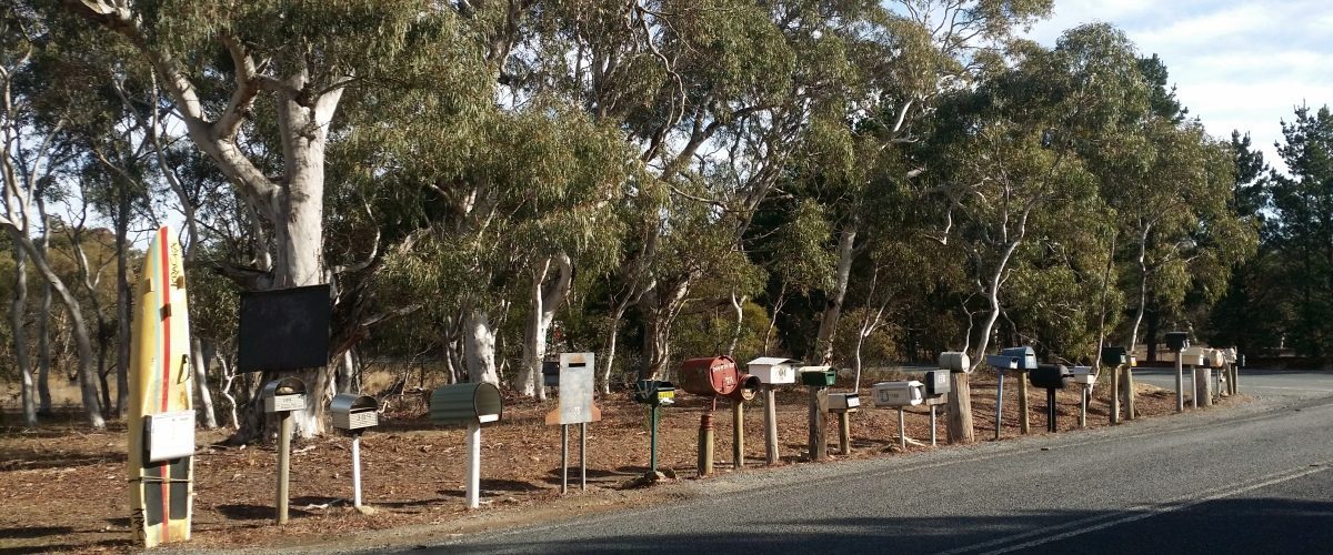 Rural Mailboxes near Bungendore NSW