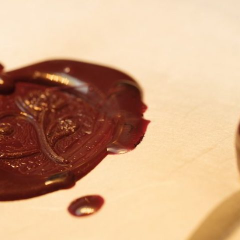 Old wax seal