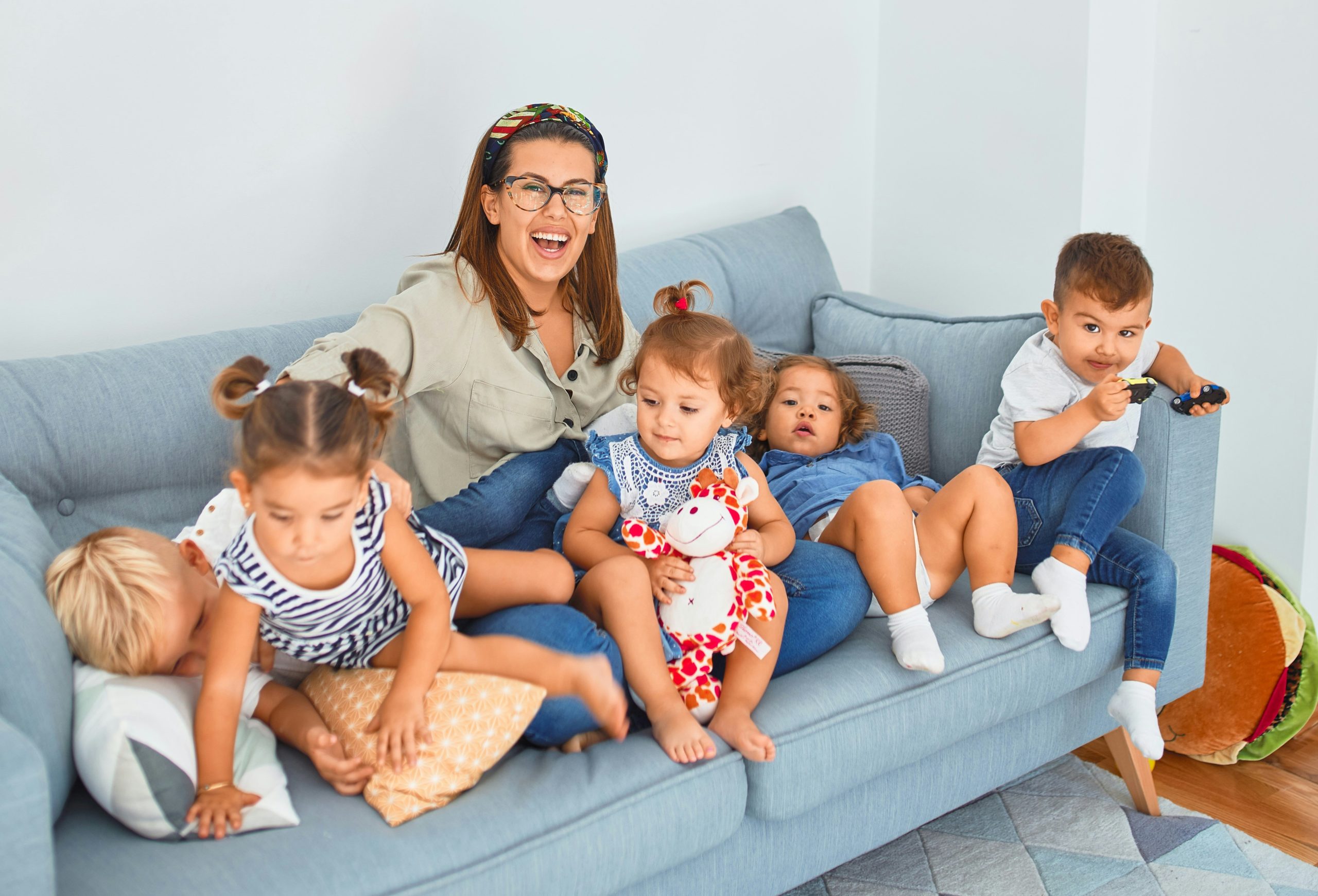 Image of mother with children representing the importance of parenting plans