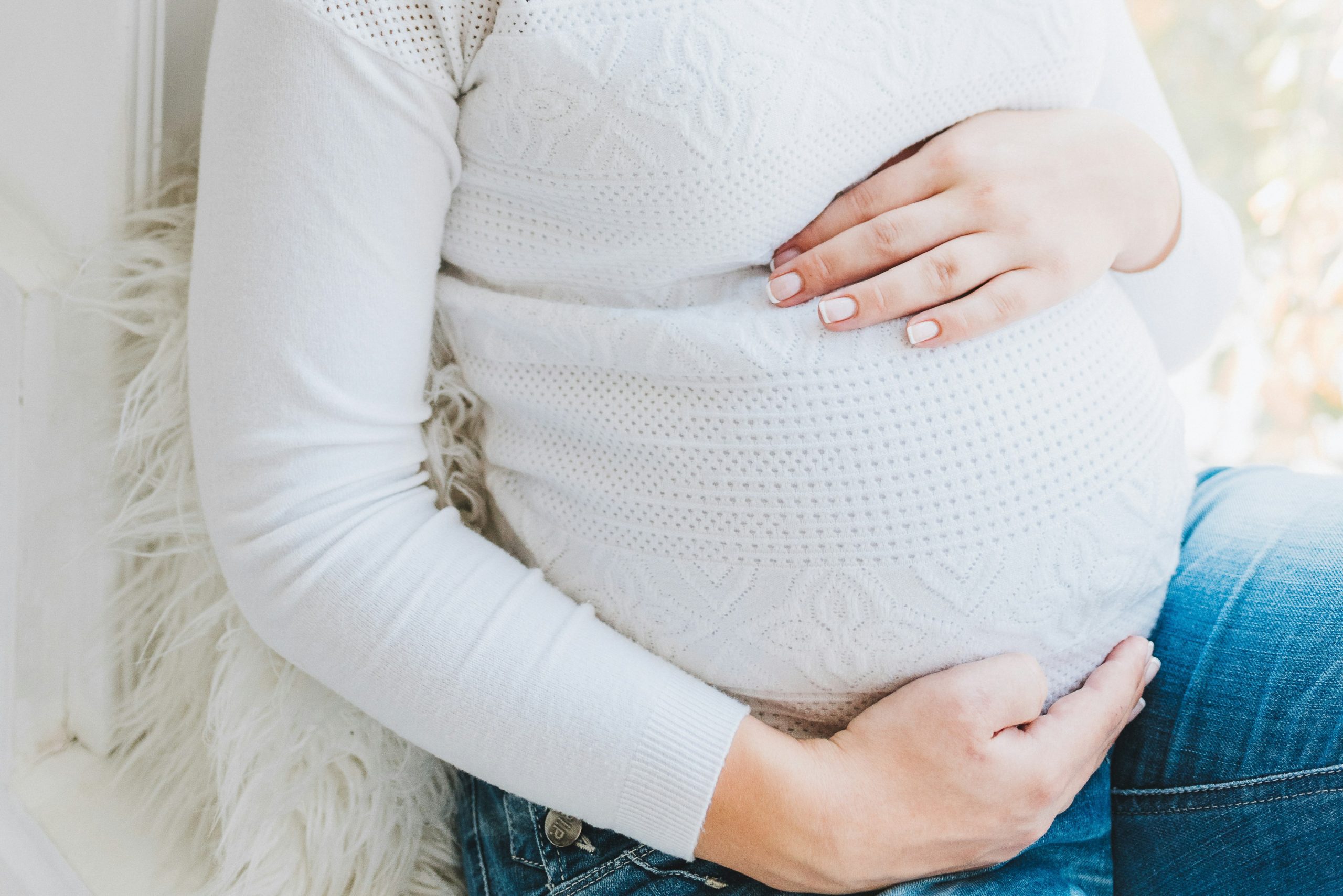 image of pregnant woman representing surrogacy arrangements in the ACT