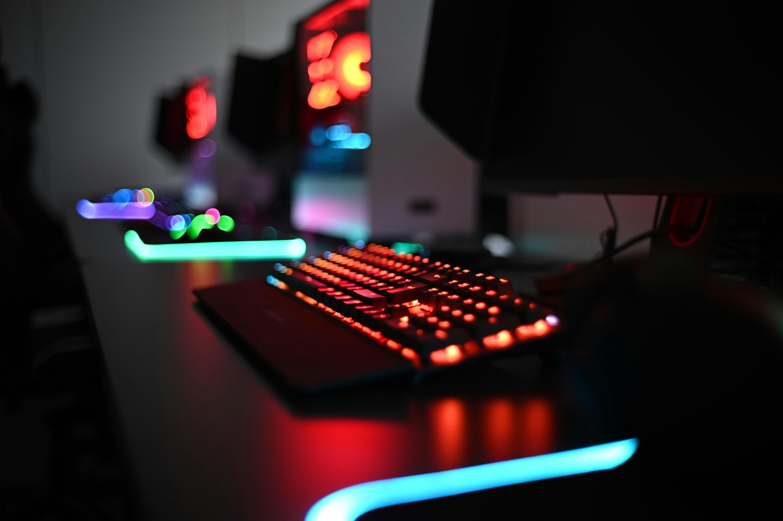image of computer keyboard representing information technology