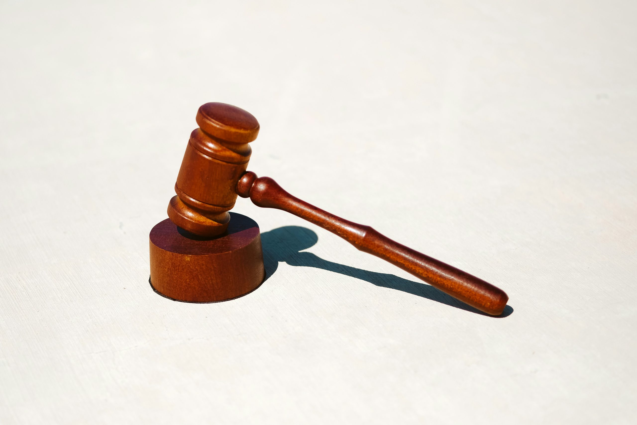 image of gavel representing civil litigation